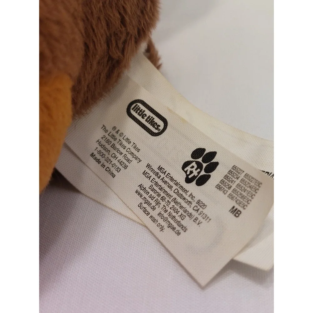 LITTLE TIKES RESCUE TAILS‎ Adoptable Pet Rottweiler Interactive Plush Toy Tested